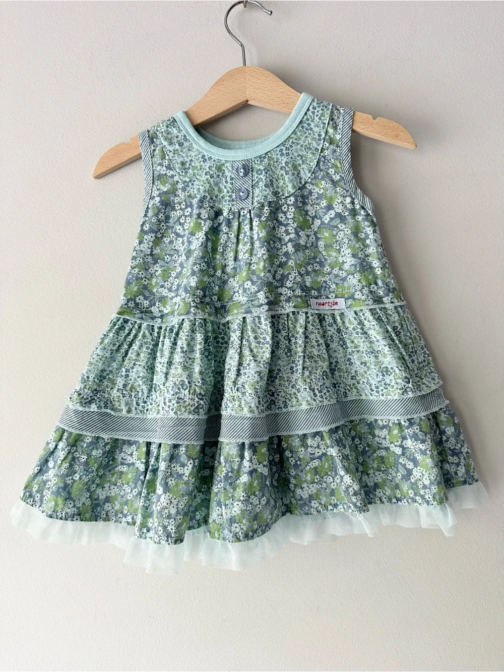 Pink Chicken Denim Bloomers and Naartjie Floral Dress